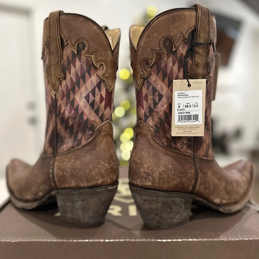 New Ariat Circuit Gemma Boots - Picture 10 of 13